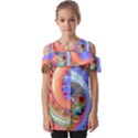 Swirl Vortex Emoji Cyclone Motion Fold Over Open Sleeve Top View1