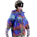 Swirl Vortex Emoji Cyclone Motion Women s Zip Ski and Snowboard Waterproof Breathable Jacket View3