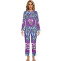 Why Not Question Reason Womens  Long Sleeve Lightweight Pajamas Set View1