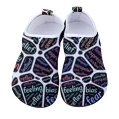 Mental Human Experience Mindset Men s Sock-style Water Shoes