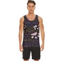 Footprints Path Mystery Unknown Men s Wide Collar Tank Top View1