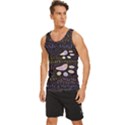 Footprints Path Mystery Unknown Men s Wide Collar Tank Top View2