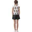 Ginger Pattern 8 Kids  Raglan Cap Sleeve T-Shirt View2