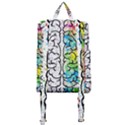 Brain Mind Psychology Idea Drawing Buckle Everyday Backpack View3