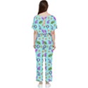 Sea Ocean Sealife Turtle Jellyfish Batwing Lightweight Chiffon Jumpsuit View2