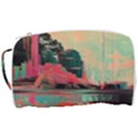 Backgrounds Multi Colored Abstract Toiletries Pouch View3