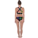 Handprints Hand Print Colourful Cross Back Hipster Bikini Set View2
