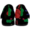 Handprints Hand Print Colourful Women s Chunky Heel Loafers View4