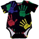 Handprints Hand Print Colourful Baby Short Sleeve Bodysuit View1