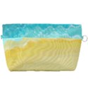 Abstract Background Beach Coast Handbag Organizer View2