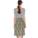 Tribal Background Boho Batik Midi Beach Skirt View2