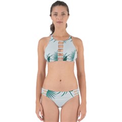 Illustrations Foliage Background Border Perfectly Cut Out Bikini Set