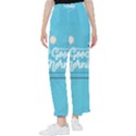 Background Good Morning Women s Pants  View1