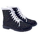 Abstract Texture Kid s High-Top Canvas Sneakers View3