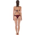 pattern rot schwarz Perfectly Cut Out Bikini Set View2