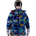 Illustrations Sea Fish Swimming Colors Women s Zip Ski and Snowboard Waterproof Breathable Jacket View1