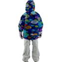 Illustrations Sea Fish Swimming Colors Women s Zip Ski and Snowboard Waterproof Breathable Jacket View4
