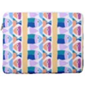 Illustrations Of Fish Texture Modulate Sea Pattern 17  Vertical Laptop Sleeve Case With Pocket View1