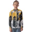Minimal Skyscrapers Kids  Long Sleeve Shirt View1