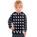 Background Dots Circles Graphic Kids  Hooded Pullover View1