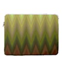 Zig Zag Chevron Classic Pattern 15  Vertical Laptop Sleeve Case With Pocket View1