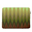 Zig Zag Chevron Classic Pattern 15  Vertical Laptop Sleeve Case With Pocket View2