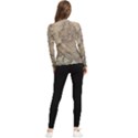 Old Vintage Classic Map Of Europe Women s Long Sleeve Rash Guard View2