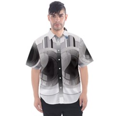 Washing Machines Home Electronic Men s Short Sleeve Shirt