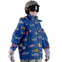 Sea Fish Blue Submarine Animal Women s Zip Ski and Snowboard Waterproof Breathable Jacket View3