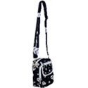 Skull Pattern Shoulder Strap Belt Bag View1