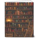 Books Library 8  x 10  Softcover Notebook View1