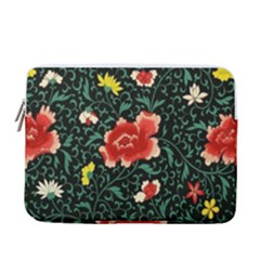 Background Vintage Japanese Design 13  Vertical Laptop Sleeve Case With Pocket