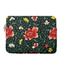 Background Vintage Japanese Design 13  Vertical Laptop Sleeve Case With Pocket View1