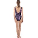 Purple Peacock Center Cut Out Swimsuit View2
