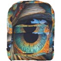 Eye Bird Feathers Vibrant Full Print Backpack View1