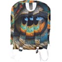 Eye Bird Feathers Vibrant Full Print Backpack View2