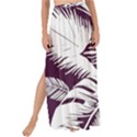 Abstract Art Tropical Leaves Maxi Chiffon Tie-Up Sarong View1