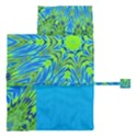  Cutlery Travel Pouch Green Blue View2