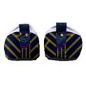 Line Square Pattern Violet Blue Yellow Design Kids  Sock-Style Water Shoes View4