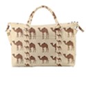 Camel Pattern Design Clothing Carry-on Travel Shoulder Bag View1