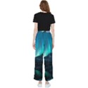 Aurora Borealis Mountain Reflection Women s Pants  View2