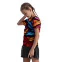 Autumn Kids  Frill Chiffon Blouse View2