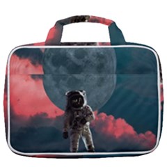 Astronaut Moon Space Nasa Planet Travel Toiletry Bag With Hanging Hook