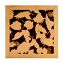 Autumn Fallen Leaves Dried Leaves Wood Photo Frame Cube View2