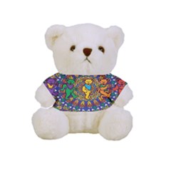 Dead Dancing Bears Grateful Dead Pattern Full Print Tee For Cuddly Teddy Bear