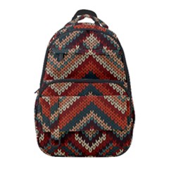 Texture Pattern Fabric Carry-on Travel Backpack