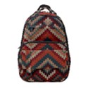 Texture Pattern Fabric Carry-on Travel Backpack View1