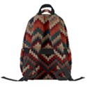 Texture Pattern Fabric Carry-on Travel Backpack View2