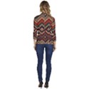 Texture Pattern Fabric Women s One-Button 3/4 Sleeve Short Jacket View4