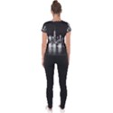 Nyc New York Skyline City Buildings Short Sleeve Sports Top  View2